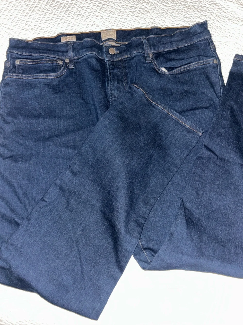 J. Crew Slim Straight Dark Blue Jeans